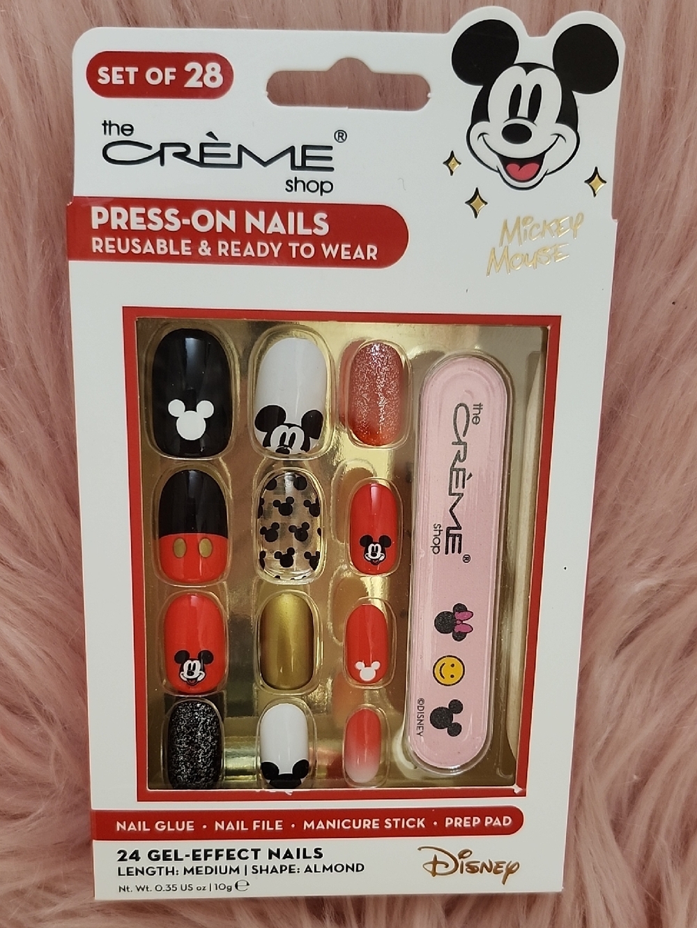 Brand New The Creme Shop MICKEY MOUSE False Nails